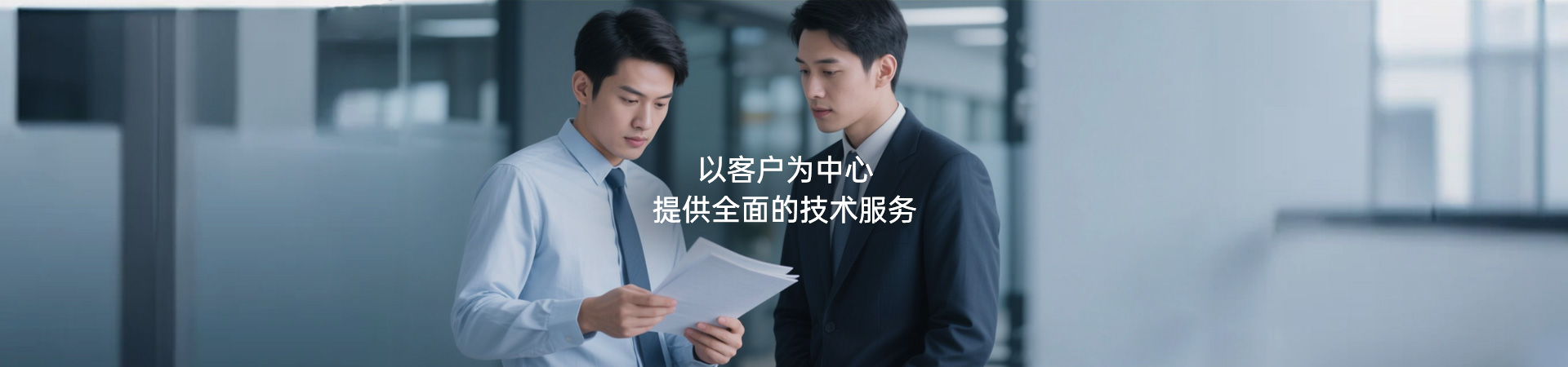 以客户为中心提供全面的技术服务